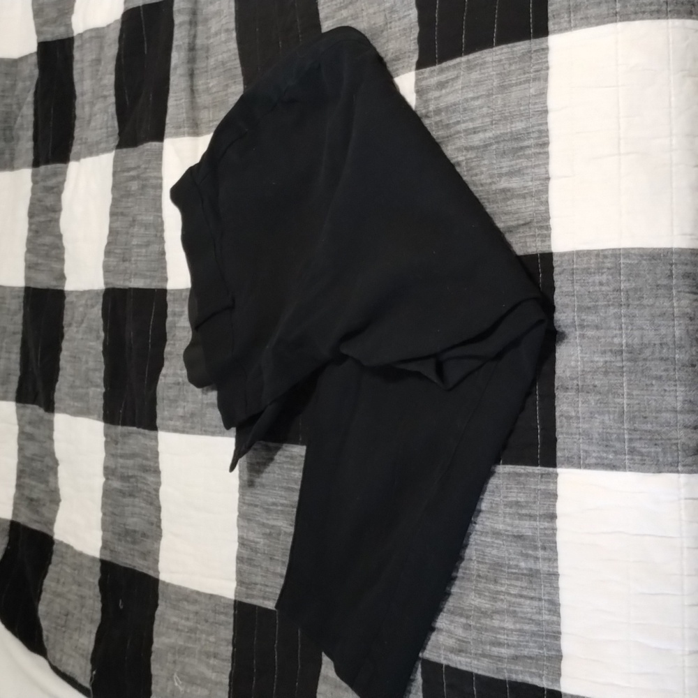 Capri On Me Black Dress Pants